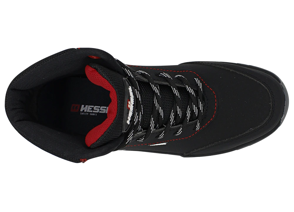 Bota de seguridad Dinamic 734 Phylon TPU – Negro rojo