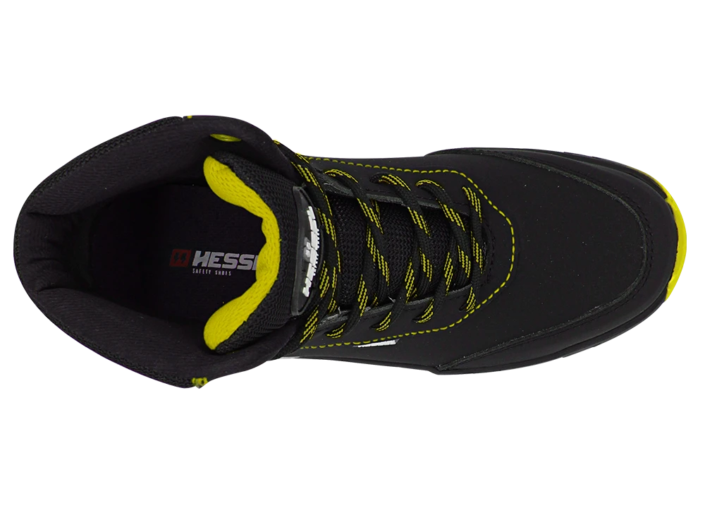 Bota de seguridad dinamic 734 Phylon TPU – Negro amarillo
